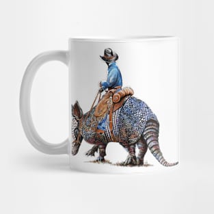 Armadillo Cowboy Mug